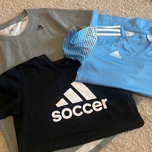 ⭐️THREE⭐️ Adidas t-shirts